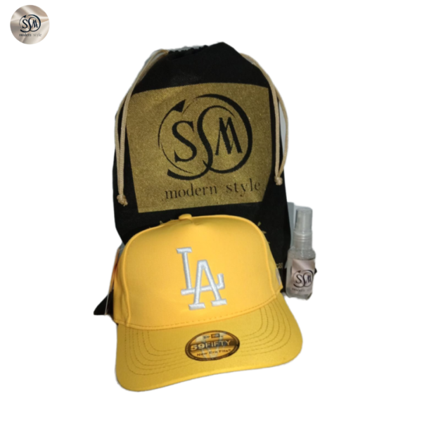 Gorra Los Ángeles Dodgers Amarilla - Image 4