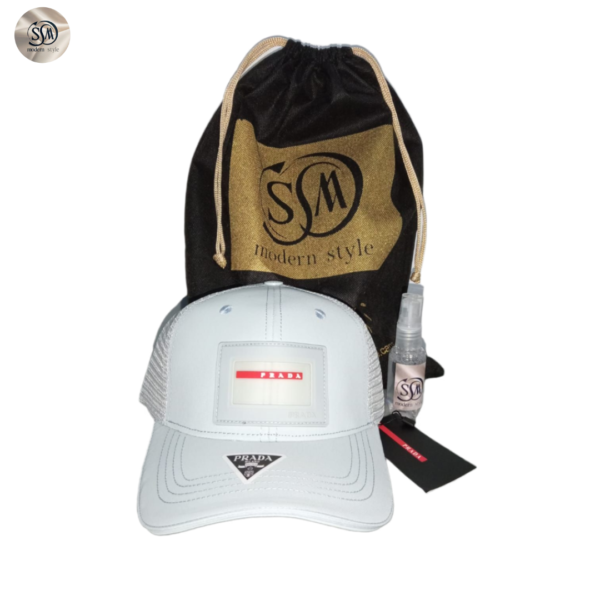 Gorra Prada Azul Hielo - Image 4